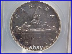 1946 CANADA Silver Dollar Key Date ICG MS62 #601 East Coast Coin & Collectable