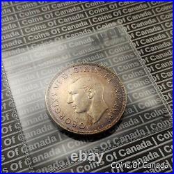 1946 Canada $1 Silver Dollar UNCIRCULATED Coin Nicely Toned WOW #coinsofcanada