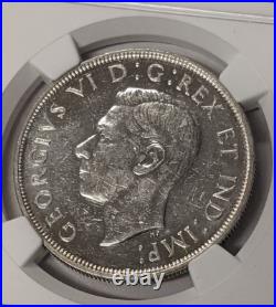 1946 Canada Silver Dollar NGC MS61 $1 KM#37 Low Mintage 93,055