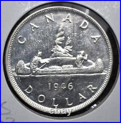 1946 Canada Silver One Dollar