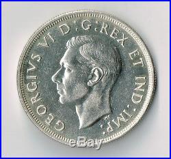 1947'blunt 7' Canada Silver Dollar High Grade