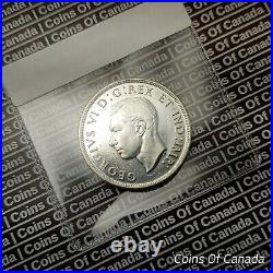 1947 Canada $1 Silver Dollar Blunt 7 UNCIRCULATED Coin #coinsofcanada