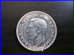 1947 Canada Silver Dollar (Pointed 7, Double HP)