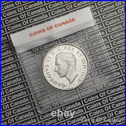 1947 Canada Silver Dollar UNCIRCULATED Coin Blunt 7 Variety #coinsofcanada