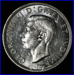 1947 Canadian Silver Dollar pointed 7 variety