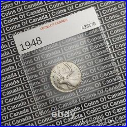 1948 Canada Silver 25 Cents UNCIRCULATED Coin Superb Eye Appeal #coinsofcanada