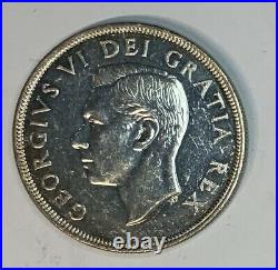 1948 Canada Silver Dollar Gem Bu