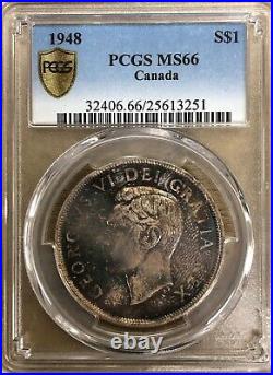 1948 Canada Silver Dollar PCGS MS66 Superb Rarity 3 on the census The BEST