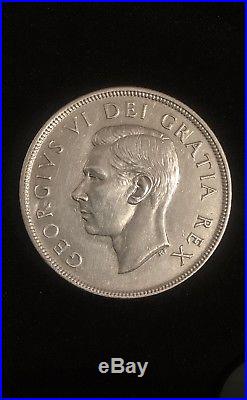 1948 Canada Silver Dollar UNC, Key Date, Beauty of a Coin