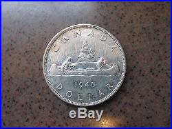 1948 Canada Silver Dollar in MS Condition