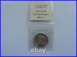 1948 Canada silver dollar ICCS MS 60. Under-graded