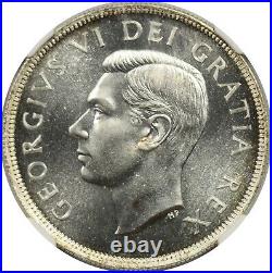 1949 Canada $1 NGC MS 66 Silver Dollar