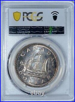 1949 Canada $1 Silver Dollar, PCGS MS66