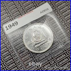 1949 Canada $1 Silver Dollar UNCIRCULATED Coin Beautiful Coin! #coinsofcanada