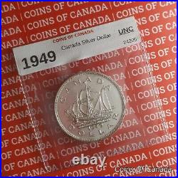 1949 Canada $1 Silver Dollar UNCIRCULATED Coin High Grade #coinsofcanada