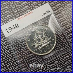1949 Canada $1 Silver Dollar UNCIRCULATED Coin Superb Gem #coinsofcanada