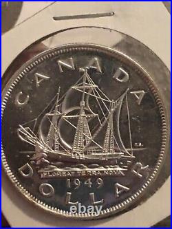 1949 Canada Choice to Gem Silver Dollar P/L or Proof or Specimen