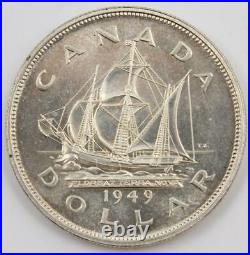 1949 Canada Silver Dollar GEM Brilliant Uncirculated MS66