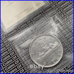 1950 Canada $1 Silver Dollar Coin ICCS PL 65 Blast White! WOW #coinsofcanada