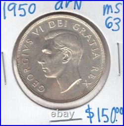 1950 Canada Silver Dollar Arnprior #2