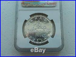 1950 Canada Silver Dollar NGC MS-66