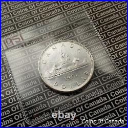 1951 Canada $1 Silver Dollar UNCIRCULATED Coin Beautiful Coin! #coinsofcanada