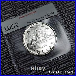 1952 Canada $1 Silver Dollar UNCIRCULATED Coin SWL Front + Rear #coinsofcanada