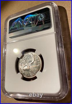 1952 Canada 25 Cents NGC MS 63 Silver Only 14 In Higher Grades