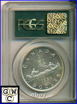 1952 Canada Silver Dollar PCGS PL-64