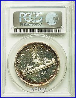 1952 NWL Silver Dollar PCGS PL-66+ Incredible GEM+ Scarce Variety Canada $1.00