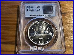 1952 Nwl Canada Silver Dollar Graded Coin Pcgs Pl65 Proof Like