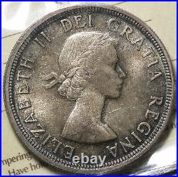 1953 Canada $1 ICCS MS65 SF Sholder Fold Silver #18410