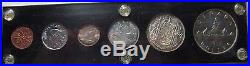 1953 Canada Silver Proof Like Coinage Set In Holder 6 Pc FREE U. S SHIPPING
