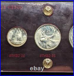 1953 Canada Uncirculated Mint Set NSF Varieties Unc PL In Plastic Case