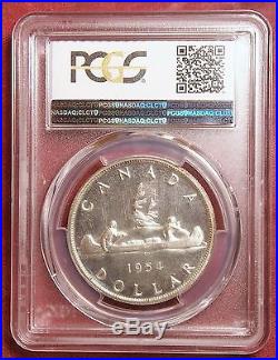 1954 Canada Silver Dollar PCGS 65 Proof-Like