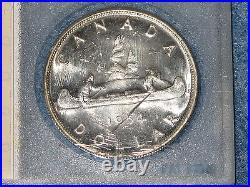 1954 Canada Silver Dollar Proof-like Gem Brilliant Uncirculated B9144