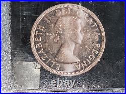 1954 Canada Silver Dollar Proof-like Gem Brilliant Uncirculated B9144