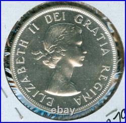 1954 Canada Silver Dollar Ultra Finest Grade Prooflike Pl