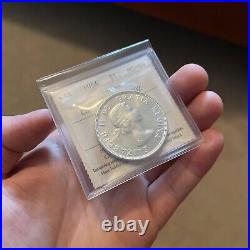 1954 MS-64 CH# OBV-002 $1 Dollar Canada Silver ICCS GEM Quality Old Cert