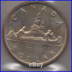 1955 Arnprior WDB Canada Silver Dollar Coin. ICCS MS-64 ARN UNC