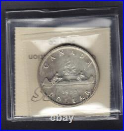 1955 CANADA SILVER DOLLAR, ICCS Certified MS-64 ARNPRIOR
