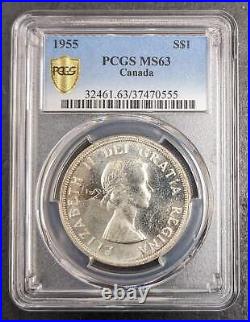 1955 Canada $1 Elizabeth II