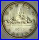 1955_Canada_Silver_Dollar_Coin_Voyageur_1_1_2_Water_Lines_Variety_AU_BU_Canadian_01_va
