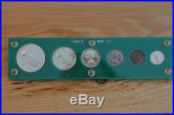 1955 Canada Silver Proof-Like Gem Set of 6 Coins in holder 1955 Canada Silver Proof-Like Gem Set of 6 Coins in holder