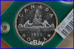 1955 Canada Silver Proof-Like Gem Set of 6 Coins in holder 1955 Canada Silver Proof-Like Gem Set of 6 Coins in holder