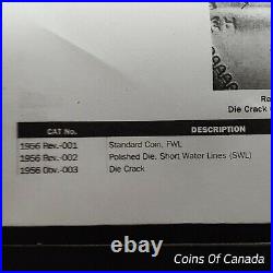 1956 Canada $1 Silver Dollar ULTRA RARE ICCS PL 67 SWL Ch Rev 002 #coinsofcanada