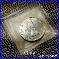 1957 Canada $1 Silver Dollar ICCS PL 65 SWL Pop 1 of 1! RARE! #coinsofcanada