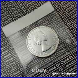 1957 Canada $1 Silver Dollar UNCIRCULATED Coin Great Eye Appeal #coinsofcanada