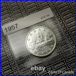1957 Canada $1 Silver Dollar UNCIRCULATED Coin Superb Coin! #coinsofcanada