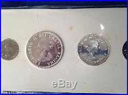1957 Canada Silver Proof-Like Set of 6 Coins E4416